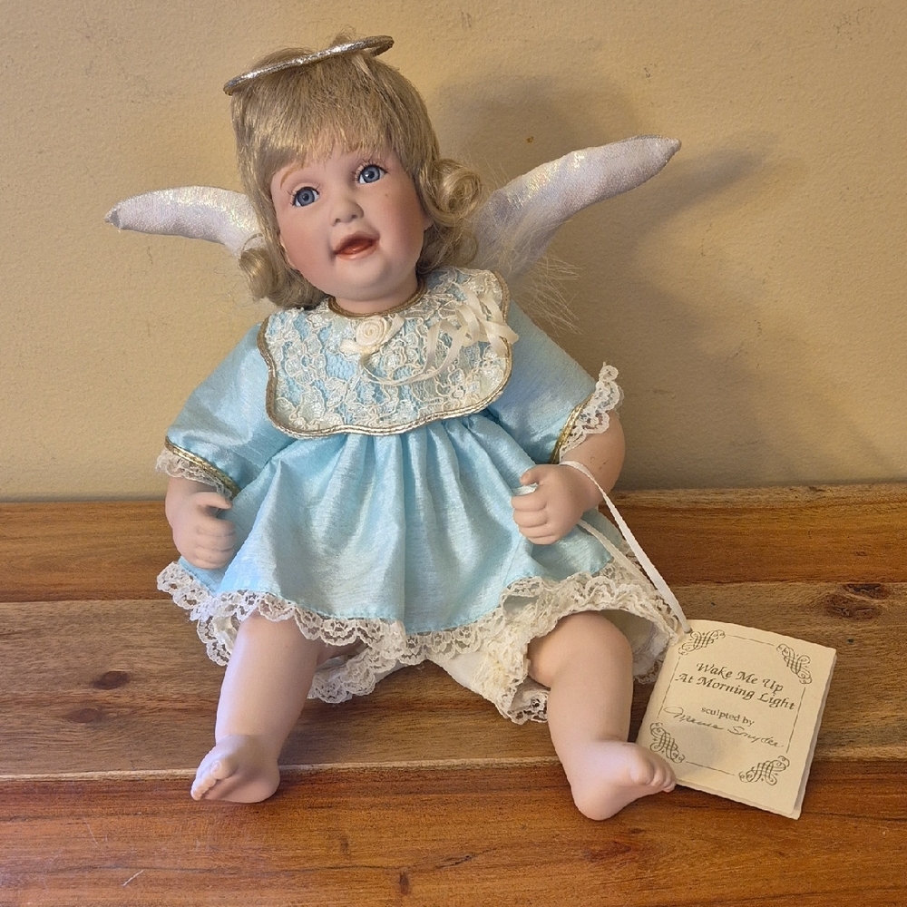 Hamilton Collection "Wake Me Up at Morning Light" Porcelain Doll